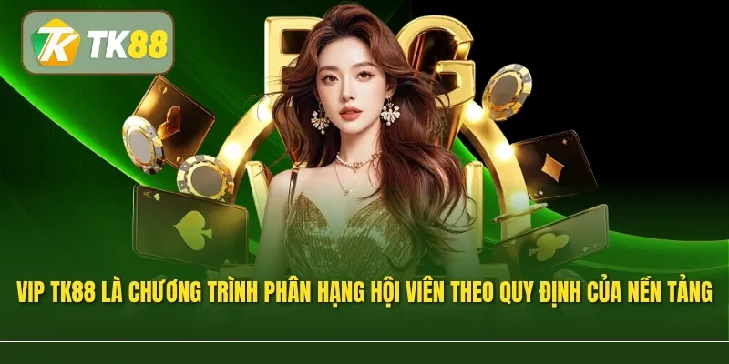 VIP TK88 là chương trình phân hạng hội viên theo quy định của nền tảng